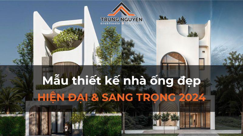 Hình ảnh minh họa mặt tiền mẫu nhà ống 2 tầng phong cách hiện đại, nhấn mạnh các đường nét hình khối, vật liệu mới và sự đơn giản tinh tế.